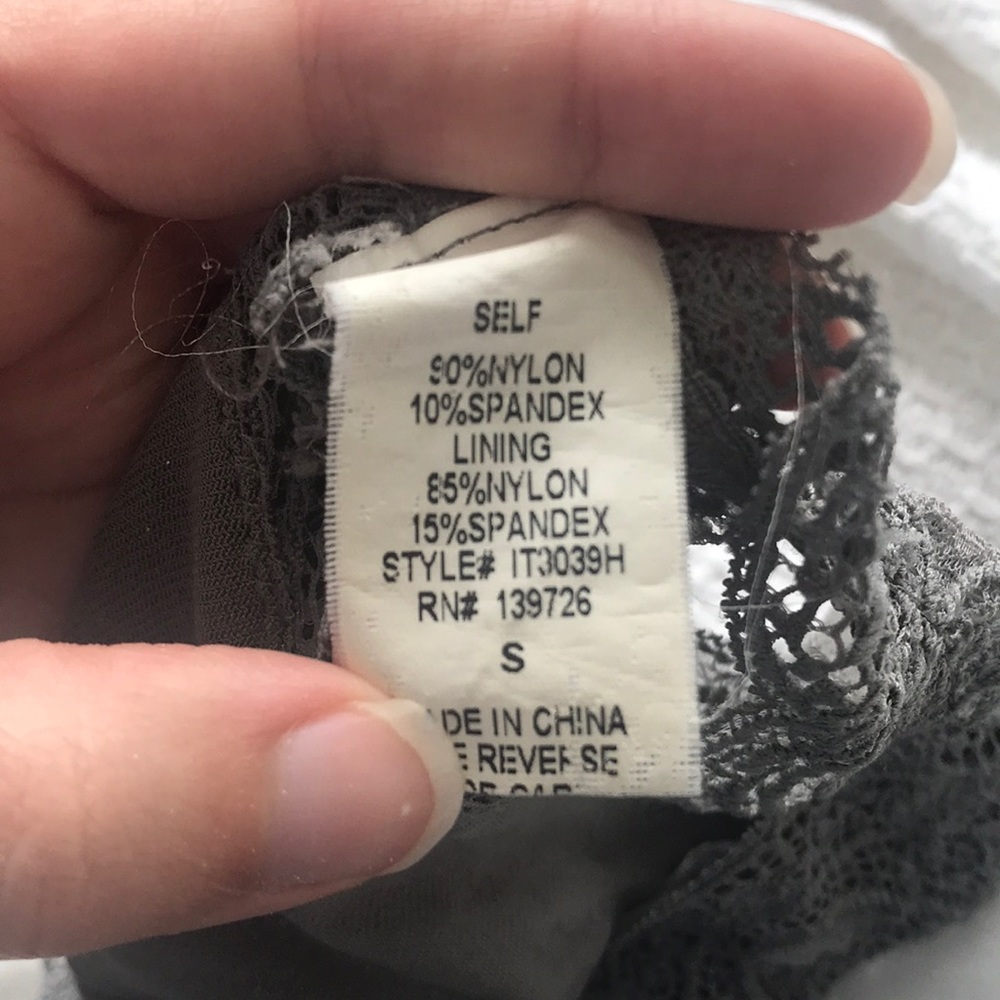 Grey Razorback bralette - Picture 4 of 4